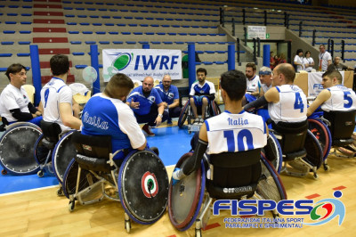 Wheelchair Rugby: al Torneo di Lignano Sabbiadoro, buona la prima contro Israele